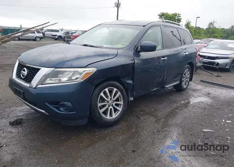 2014 Nissan Pathfinder Sv z USA, uszkodzony, nr VIN 5N1AR2MM7EC687059